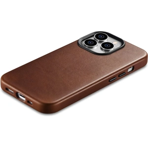 Kup Etui iCarer Oil Wax Premium Leather MagSafe Apple iPhone 14 Pro Max hnědá - ICR340 - {ean13} - Sklep Home Screen