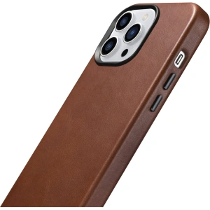 Kup Etui iCarer Oil Wax Premium Leather MagSafe Apple iPhone 14 Pro Max hnědá - ICR340 - {ean13} - Sklep Home Screen