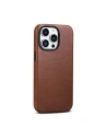 Kup Etui iCarer Oil Wax Premium Leather MagSafe Apple iPhone 14 Pro Max hnědá - ICR340 - {ean13} - Sklep Home Screen