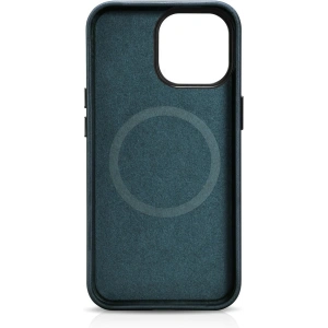 Kup Etui iCarer Oil Wax Premium Leather MagSafe Apple iPhone 14 Pro Max tmavě modrý - ICR341 - {ean13} - Sklep Home Screen
