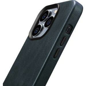 Kup Case iCarer Oil Wax Premium Leder MagSafe Apple iPhone 14 Pro Max dunkelblau - ICR341 - {ean13} - Sklep Home Screen