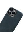 Kup Etui iCarer Olajviasz Prémium Bőr MagSafe Apple iPhone 14 Pro Max sötétkék - ICR341 - {ean13} - Sklep Home Screen