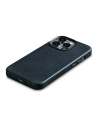 Kup Case iCarer Oil Wax Premium Leder MagSafe Apple iPhone 14 Pro Max dunkelblau - ICR341 - {ean13} - Sklep Home Screen