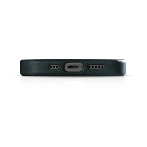 Kup Case iCarer Oil Wax Premium Leder MagSafe Apple iPhone 14 Pro Max dunkelblau - ICR341 - {ean13} - Sklep Home Screen
