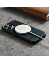 Kup Case iCarer Oil Wax Premium Leder MagSafe Apple iPhone 14 Pro Max dunkelblau - ICR341 - {ean13} - Sklep Home Screen