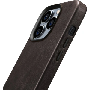 Kup Etui iCarer Olejová Vosk Prémiová Kůže MagSafe Apple iPhone 14 Pro Max tmavě hnědá - ICR342 - {ean13} - Sklep Home Screen