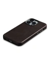 Kup Husă iCarer Oil Wax Premium Leather MagSafe Apple iPhone 14 Pro Max maro închis - ICR342 - {ean13} - Sklep Home Screen
