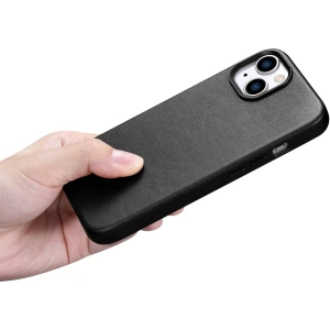 Kup Etui iCarer Case Leather MagSafe Apple iPhone 14 černé - ICR343 - {ean13} - Sklep Home Screen