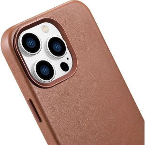 Kup Etui iCarer Case Leather MagSafe Apple iPhone 14 Pro hnědá - ICR350 - {ean13} - Sklep Home Screen