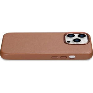 Kup Etui iCarer Case Leather MagSafe Apple iPhone 14 Pro brązowy - ICR350 - {ean13} - Sklep Home Screen