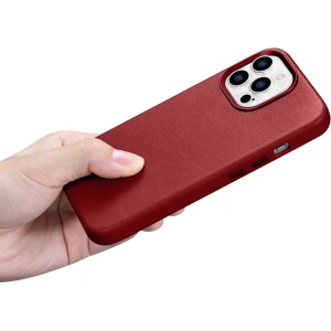 Kup Etui iCarer Case Leather MagSafe Apple iPhone 14 Pro červené - ICR351 - {ean13} - Sklep Home Screen