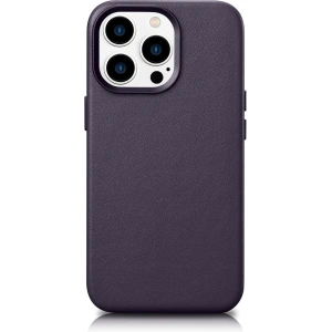 Kup Etui iCarer Case Leather MagSafe Apple iPhone 14 Pro tmavě fialová - ICR352 - {ean13} - Sklep Home Screen