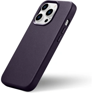 Kup Etui iCarer Case Leather MagSafe Apple iPhone 14 Pro tmavě fialová - ICR352 - {ean13} - Sklep Home Screen