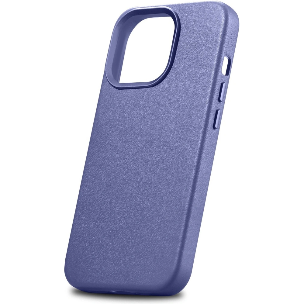 Etui iCarer Case Leather MagSafe Apple iPhone 14 Pro jasnofioletowy