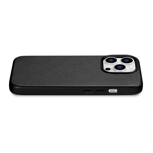 Kup Etui iCarer Case Leather MagSafe Apple iPhone 14 Pro Max fekete - ICR355 - {ean13} - Sklep Home Screen