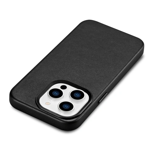 Kup Etui iCarer Case Leather MagSafe Apple iPhone 14 Pro Max fekete - ICR355 - {ean13} - Sklep Home Screen