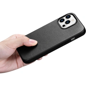 Kup Etui iCarer Case Leather MagSafe Apple iPhone 14 Pro Max černé - ICR355 - {ean13} - Sklep Home Screen
