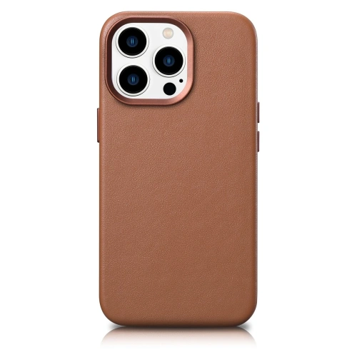 Kup Etui iCarer Case Leather MagSafe Apple iPhone 14 Pro Max barna - ICR356 - {ean13} - Sklep Home Screen
