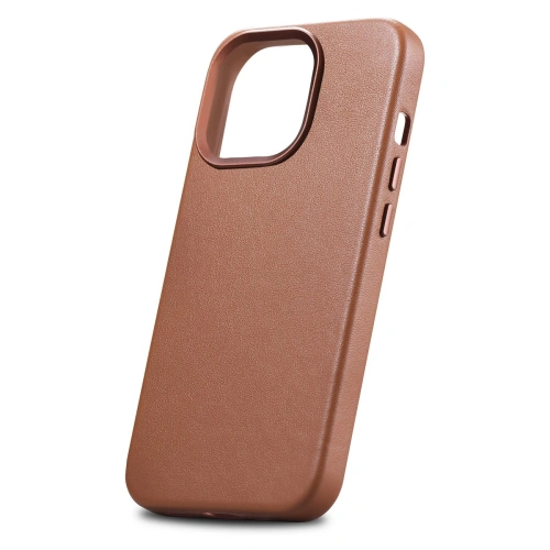 Kup Etui iCarer Case Leather MagSafe Apple iPhone 14 Pro Max hnědá - ICR356 - {ean13} - Sklep Home Screen