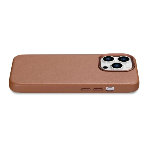 Kup Etui iCarer Case Leather MagSafe Apple iPhone 14 Pro Max barna - ICR356 - {ean13} - Sklep Home Screen