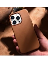 Kup Etui iCarer Case Leather MagSafe Apple iPhone 14 Pro Max barna - ICR356 - {ean13} - Sklep Home Screen