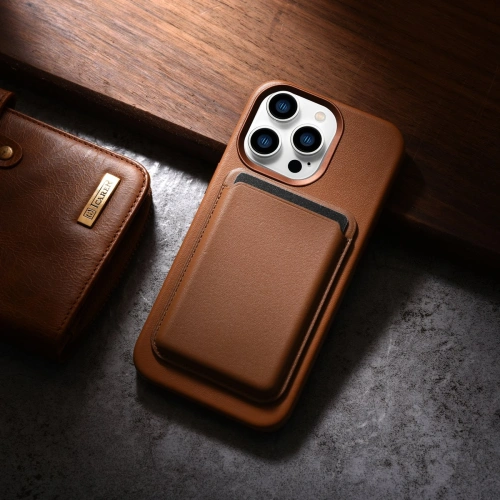 Kup Etui iCarer Case Leather MagSafe Apple iPhone 14 Pro Max barna - ICR356 - {ean13} - Sklep Home Screen