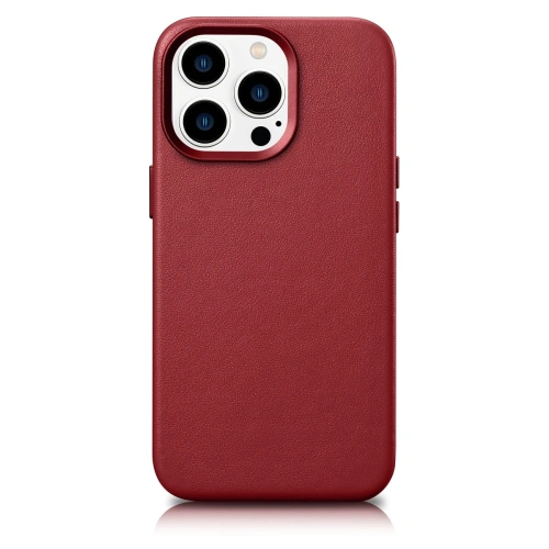Kup Etui iCarer bőr MagSafe Apple iPhone 14 Pro Max piros - ICR357 - {ean13} - Sklep Home Screen