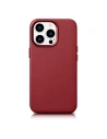 Etui iCarer bőr MagSafe Apple iPhone 14 Pro Max piros