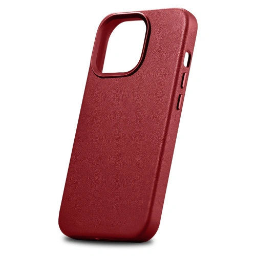 Kup Case iCarer Case Leder MagSafe Apple iPhone 14 Pro Max rot - ICR357 - {ean13} - Sklep Home Screen