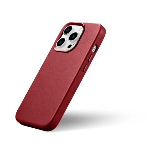 Kup Etui iCarer bőr MagSafe Apple iPhone 14 Pro Max piros - ICR357 - {ean13} - Sklep Home Screen