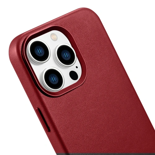 Kup Etui iCarer bőr MagSafe Apple iPhone 14 Pro Max piros - ICR357 - {ean13} - Sklep Home Screen