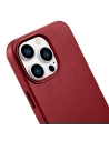 Kup Case iCarer Case Leder MagSafe Apple iPhone 14 Pro Max rot - ICR357 - {ean13} - Sklep Home Screen