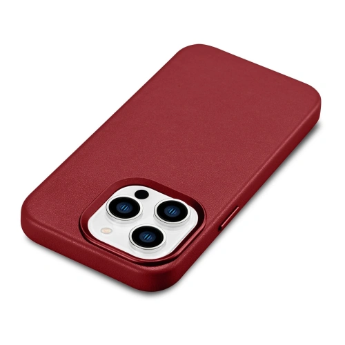 Kup Etui iCarer bőr MagSafe Apple iPhone 14 Pro Max piros - ICR357 - {ean13} - Sklep Home Screen