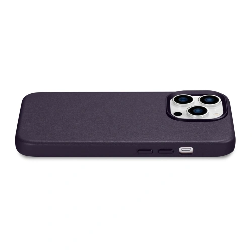 Kup Case iCarer Case Leder MagSafe Apple iPhone 14 Pro Max dunkelviolett - ICR358 - {ean13} - Sklep Home Screen