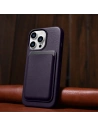 Kup Case iCarer Case Leder MagSafe Apple iPhone 14 Pro Max dunkelviolett - ICR358 - {ean13} - Sklep Home Screen