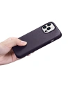 Kup Case iCarer Case Leder MagSafe Apple iPhone 14 Pro Max dunkelviolett - ICR358 - {ean13} - Sklep Home Screen