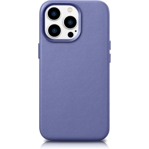 Kup Etui iCarer Case Leather MagSafe Apple iPhone 14 Pro Max jasnofioletowy - ICR359 - {ean13} - Sklep Home Screen