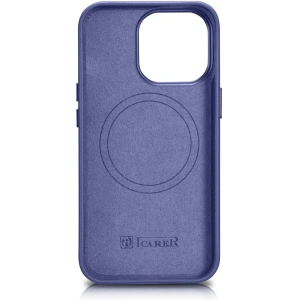 Kup Etui iCarer Case Leather MagSafe Apple iPhone 14 Pro Max jasnofialové - ICR359 - {ean13} - Sklep Home Screen