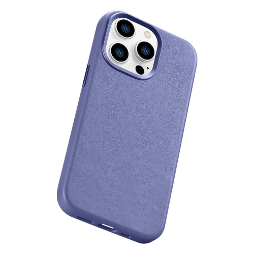 Kup Case iCarer Case Leder MagSafe Apple iPhone 14 Pro Max helllila - ICR359 - {ean13} - Sklep Home Screen