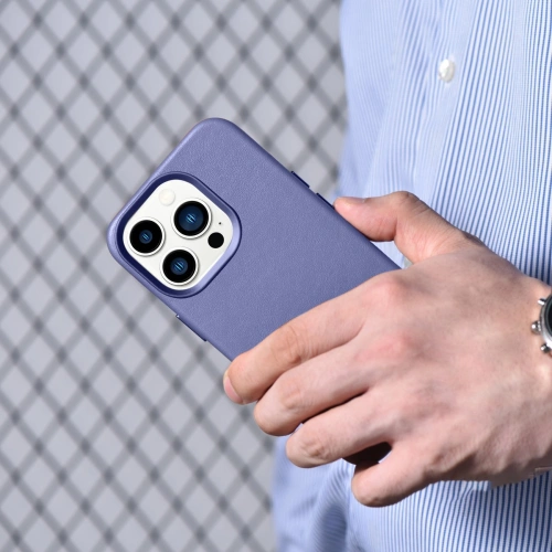 Kup Case iCarer Case Leder MagSafe Apple iPhone 14 Pro Max helllila - ICR359 - {ean13} - Sklep Home Screen