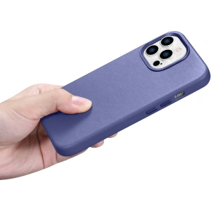 Kup Etui iCarer Case Leather MagSafe Apple iPhone 14 Pro Max jasnofialové - ICR359 - {ean13} - Sklep Home Screen