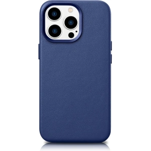 Kup Etui iCarer Case Leather MagSafe Apple iPhone 14 Pro Max modrý - ICR360 - {ean13} - Sklep Home Screen
