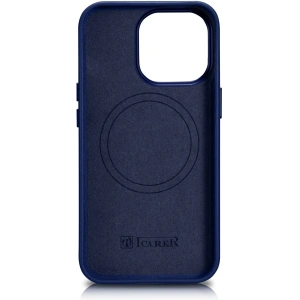 Kup Etui iCarer Case Leather MagSafe Apple iPhone 14 Pro Max modrý - ICR360 - {ean13} - Sklep Home Screen