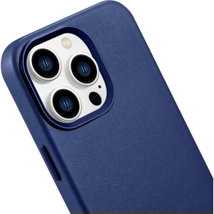 Kup Etui iCarer Case Leather MagSafe Apple iPhone 14 Pro Max modrý - ICR360 - {ean13} - Sklep Home Screen