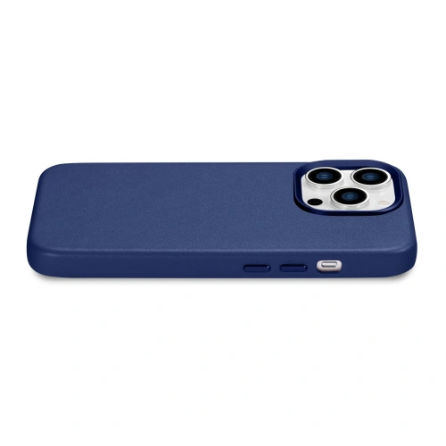 Kup Case iCarer Case Leder MagSafe Apple iPhone 14 Pro Max blau - ICR360 - {ean13} - Sklep Home Screen
