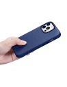 Kup Case iCarer Case Leder MagSafe Apple iPhone 14 Pro Max blau - ICR360 - {ean13} - Sklep Home Screen