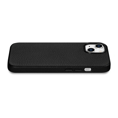 Kup Case iCarer Litchi Premium Leder MagSafe Apple iPhone 14 schwarz - ICR361 - {ean13} - Sklep Home Screen