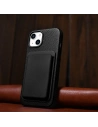 Buy iCarer Litchi Premium Leather MagSafe Apple iPhone 14 black - ICR361 - {ean13} - Home Screen Store Europe