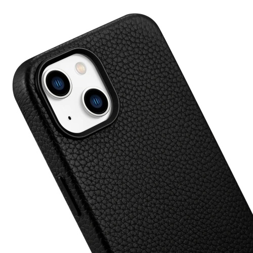 Kup Etui iCarer Litchi Premium Leather MagSafe Apple iPhone 14 černé - ICR361 - {ean13} - Sklep Home Screen