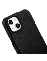 Kup Etui iCarer Litchi Premium Leather MagSafe Apple iPhone 14 czarny - ICR361 - {ean13} - Sklep Home Screen